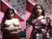 Cute Indian Girl Strip her Cloths and Shows Nude Body Part 1