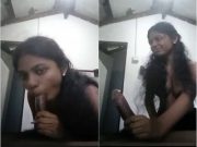 Desi Tamil Girl Sucking Lover Dick