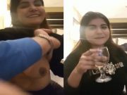 Paki Call Girl Shows her Boobs